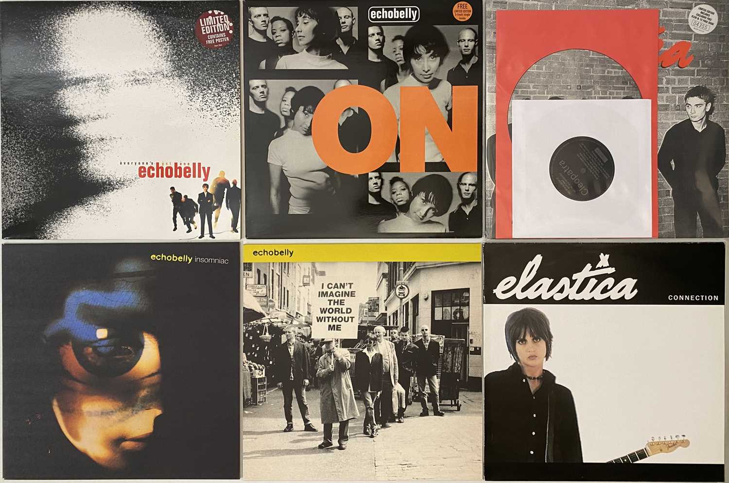 Lot 249 - ELASTICA / ECHOBELLY - LP / 12