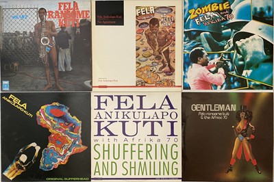 Lot 8 - FELA KUTI LP'S/COMPILATIONS 1970'S/80'S UK/EU/USA PRESSINGS & 00'S REPRESSINGS