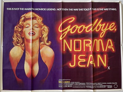 Lot 134 - MARILYN MONROE / GOODBYE NORMA JEAN ORIGINAL FILM POSTER.