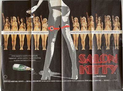 Lot 135 - SALON KITTY ORIGINAL FILM POSTER.