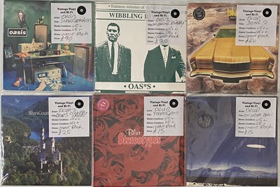 Lot 49 - OASIS / BLUR - BATTLE OF BRITPOP - 7" PACK