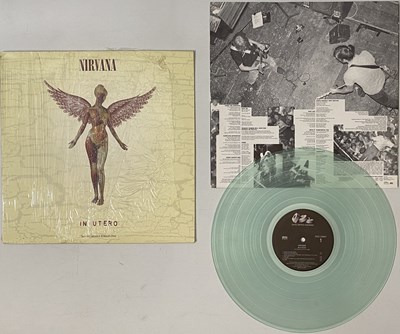 Lot 55 - NIRVANA - IN UTERO LP (US CLEAR VINYL - GEFFEN DGC-24607)