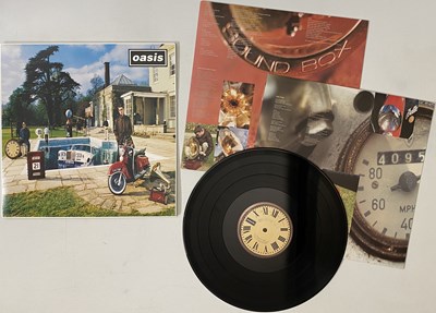 Lot 59 - OASIS - BE HERE NOW LP (UK ORIGINAL - 'MIKES-THE EXCHANGE' - CRE LP 219)
