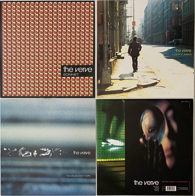 Lot 62 - THE VERVE - SINGLES (BOX SET - HUTTX100)
