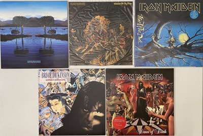 Lot 70 - IRON MAIDEN / BRUCE DICKINSON - 90s / 2000s ORIGINALS - LP PACK