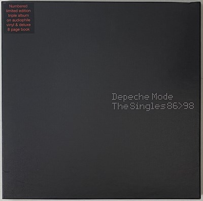 Lot 73 - DEPECHE MODE - THE SINGLES 86-98 (BOX SET - MUTEL5)