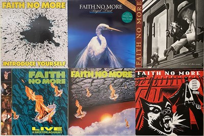Lot 78 - FAITH NO MORE - 87/97 - COMPLETE STUDIO LP DISCOGRAPHY (ALL ORIGINALS)