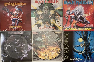 Lot 81 - 90s IRON MAIDEN - LP ORIGINALS PACK