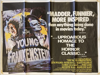 Lot 145 - YOUNG FRANKENSTEIN ORIGINAL FILM POSTER