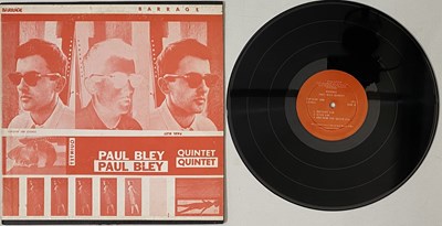 Lot 31 - PAUL BLEY QUINTET - 'BARRAGE' 1965 LP SIGNED BY MARSHALL ALLEN