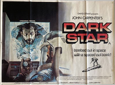 Lot 148 - DARK STAR ORIGINAL FILM POSTER.