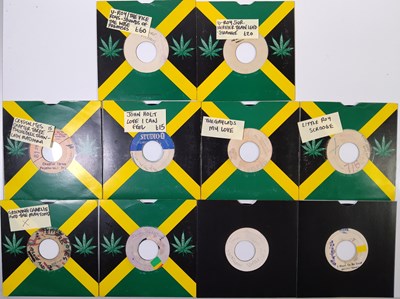 Lot 46 - RARE WHITE LABEL/BLANK/TEST PRESS REGGAE SINGLES - JA PRESSNIGS PT. 1