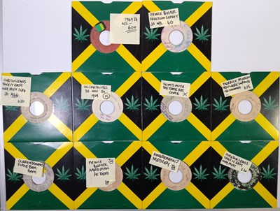 Lot 47 - RARE WHITE LABEL/BLANK/TEST PRESS REGGAE SINGLES - JA PRESSNIGS PT. 2