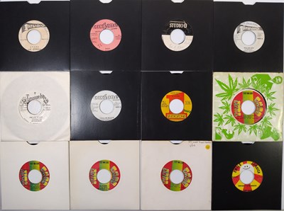 Lot 50 - JA PRESS REGGAE/ROCKSTEADY/SKA SINGLES (COXSONE/STUDIO ONE/TREASURE ISLE) & BOB MARLEY/TUFF GONG