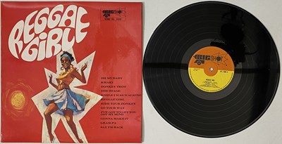 Lot 56 - VARIOUS - 'REGGAE GIRL' UK 1968 BIG SHOT LP - RARE ROCKSTEADY REGGAE SKA
