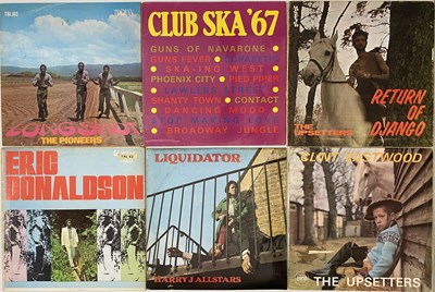 Lot 66 - 60'S/70'S UK LABEL REGGAE/ROCK STEADY/SKA LP PACK - THE UPSETTERS, PIONEERS, HARRY J