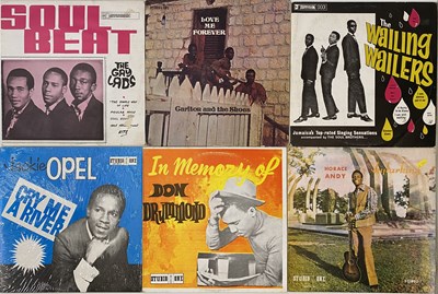 Lot 70 - 70'S/80'S JA/USA PRESS REGGAE/ROCKSTEADY/SKA LPS & COMPILATIONS - WAILING WAILERS, HORACE ANDY, PARAGONS ETC.