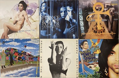 Lot 76 - CLASSIC AND RARE PRINCE LP PACK - LOVE SYMBOL, DIAMONDS AND PEARLS, AND MORE
