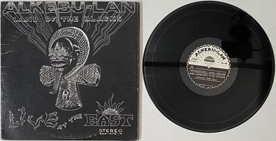 Lot 83 - MTUME UMOJA ENSEMBLE - 'ALKEBU-LAN - LAND OF THE BLACKS (LIVE AT THE EAST) 70'S USA STRATA-EAST LP