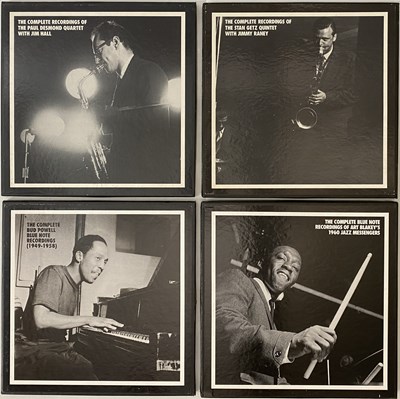 Lot 86 - X 4 MOSAIC JAZZ BOXSETS PACK - ART BLAKEY, PAUL DESMOND, STAN GETZ & BUD POWELL