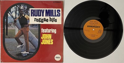 Lot 87 - RUDY MILLS - 'REGGAE HITS' LP UK PAMA/ECONOMY - ROCKSTEADY/SKA RARITY