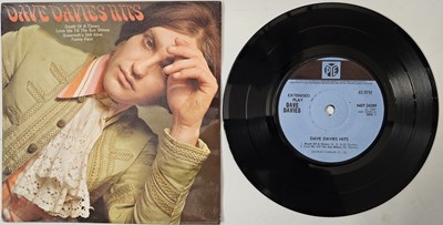 Lot 20 - DAVE DAVIES - 'DAVE DAVIES HITS' 7" EP, UK PYE 1968