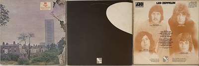 Lot 28 - LED ZEPPELIN UK ATLANTIC 'PLUM LABEL' ALBUMS