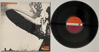 Lot 28 - LED ZEPPELIN UK ATLANTIC 'PLUM LABEL' ALBUMS
