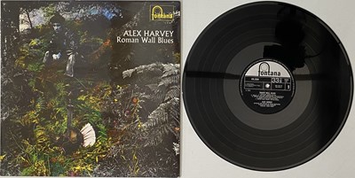 Lot 30 - ALEX HARVEY - 'ROMAN WALL BLUES' LP, UK FONTANA 1969