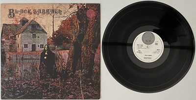 Lot 42 - BLACK SABBATH - 'BLACK SABBATH' LP - 1970 UK 2ND VERTIGO SWIRL PRESS