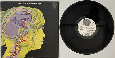 Lot 44 - THE KEITH TIPPETT GROUP - 'DEDICATED TO YOU, BUT YOU WEREN'T LISTENING' LP - UK 1971 VERTIGO SWIRL