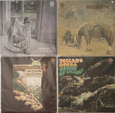 Lot 45 - 70'S UK VERTIGO SWIRL LP PACK - WARHORSE, NIRVANA, BEGGARS OPERA, JACKSON HEIGHTS