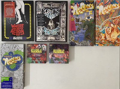 Lot 61 - NUGGETS & RUBBLE RARITIES - 60'S PSYCH AND GARAGE CD BOXSETS