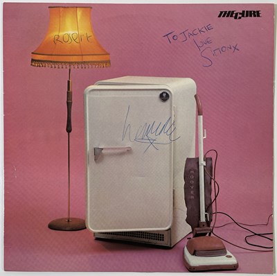 Lot 424 - THE CURE - SIGNED COPY OF 'THREE IMAGINARY BOYS'.