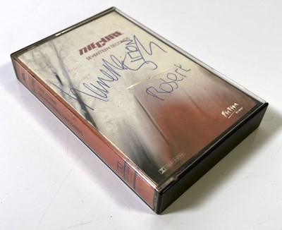 Lot 425 - THE CURE - SIGNED CASSETTE COPY OF 'SEVENTEEN SECONDS'.