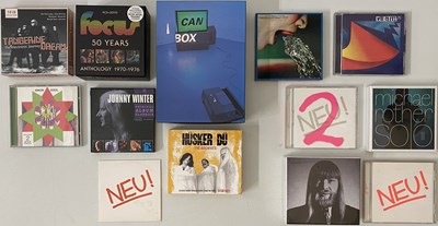Lot 136 - KRAUTROCK / PROG CD'S AND BOXSETS - CAN / TANGERINE DREAM / HUSKER DU