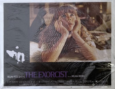 Lot 163 - THE EXORCIST ORIGINAL SEALED LOBBY CARD SET.