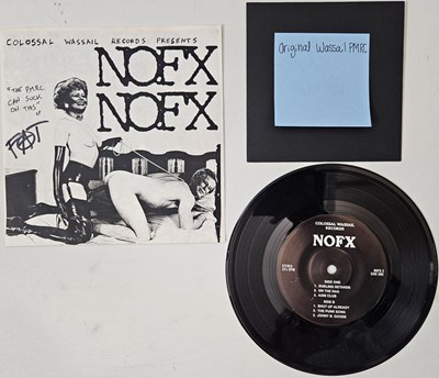 Lot 76 - NOFX - THE PMRC CAN SUCK ON THIS EP 7" (NOFX-3 - US ORIGINAL - FROM THE FAT MIKE VAULT)