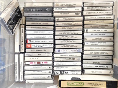 Lot 154 - RARE 90'S PROMO CASSETTE TAPES COLLECTION - SPIRITUALIZED / MELVINS / THE THE / THE ORB ETC.
