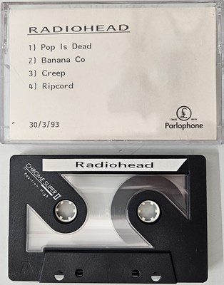 Lot 156 - RADIOHEAD - POP IS DEAD - UK 1993 PROMO 4-TRACK CASSETTE SINGLE