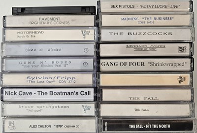 Lot 157 - 90'S RARE PROMO CASSETTE TAPE PACK - THE FALL / GANG OF FOUR / PIXIES / PAVEMENT ETC