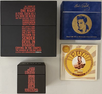 Lot 142 - ELVIS PRESLEY - LIMITED EDITION BOXSET 7"/ 10" SINGLES & CDS