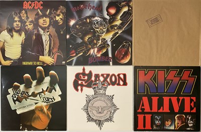 Lot 693 - 100+ HARD ROCK, METAL, PUNK, WAVE & POP LPS + 7" - ZEPPELIN, MOTORHEAD, SABBATH, QUEEN