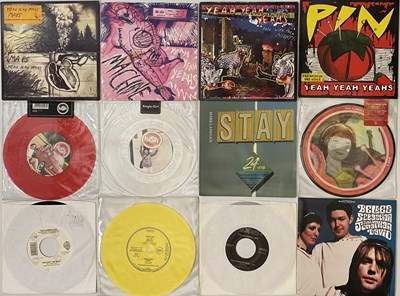 Lot 164 - 90'S 00'S INDIE / ALT 7" SINGLES PACK - YEAH YEAH YEAHS / FLAMING LIPS / BELLE & SEBASTIAN
