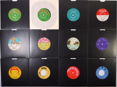 Lot 95 - RARE UK LABEL REGGAE SKA ROCKSTEADY 7" SINGLES - BAMBOO / CLANDISC / STUDIO ONE