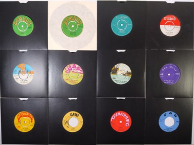 Lot 95 - RARE UK LABEL REGGAE SKA ROCKSTEADY 7" SINGLES - BAMBOO / CLANDISC / STUDIO ONE