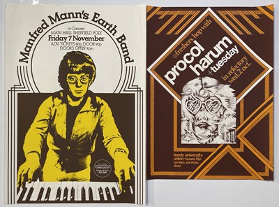 Lot 119 - MANFRED MANN / PROCOL HARUM POSTERS.