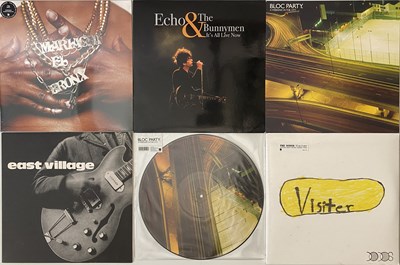 Lot 168 - 00'S ALTERNATIVE / ELECTRO-INDIE / SHOEGAZE LP'S PACK - BLOCK PARTY / ECHO & THE BUNNYMEN