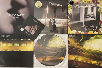 Lot 169 - ORIGINAL AND LIMITED PRESS- BLOC PARTY & THE CRIBS LP AND 12" PACK