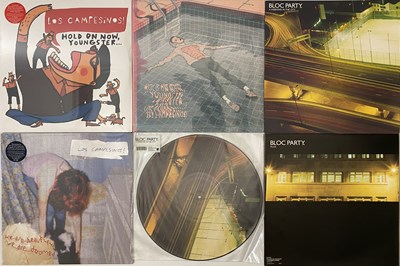 Lot 172 - ORIGINAL BLOC PARTY AND LOS CAMPESINOS LPS & 12" - MOSTLY SEALED!